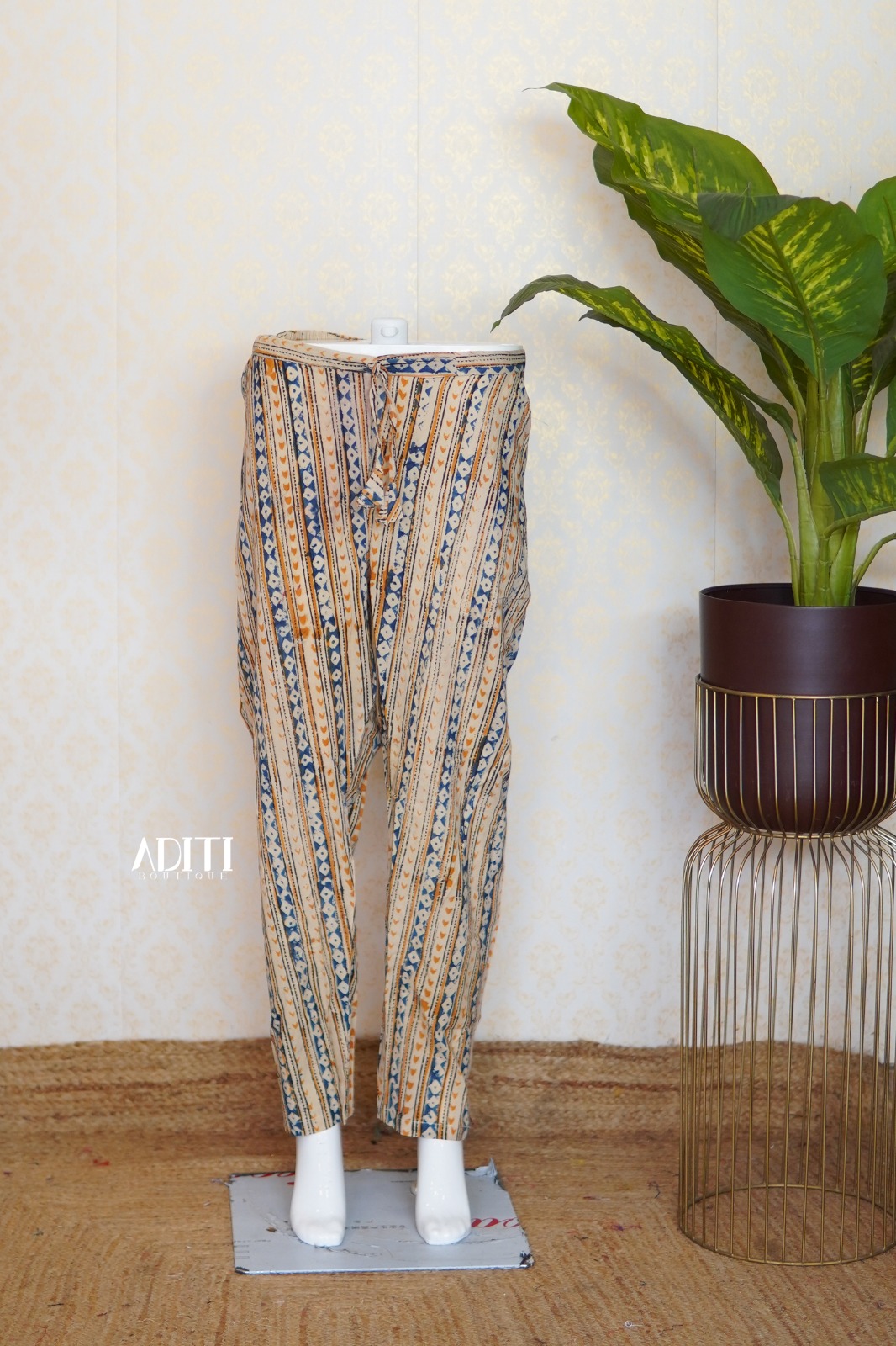 Tailored Ethnic Trouser Pant PANT-014 - View 5