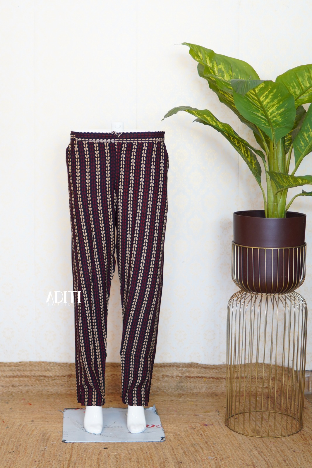 Tailored Ethnic Trouser Pant PANT-017 - View 4