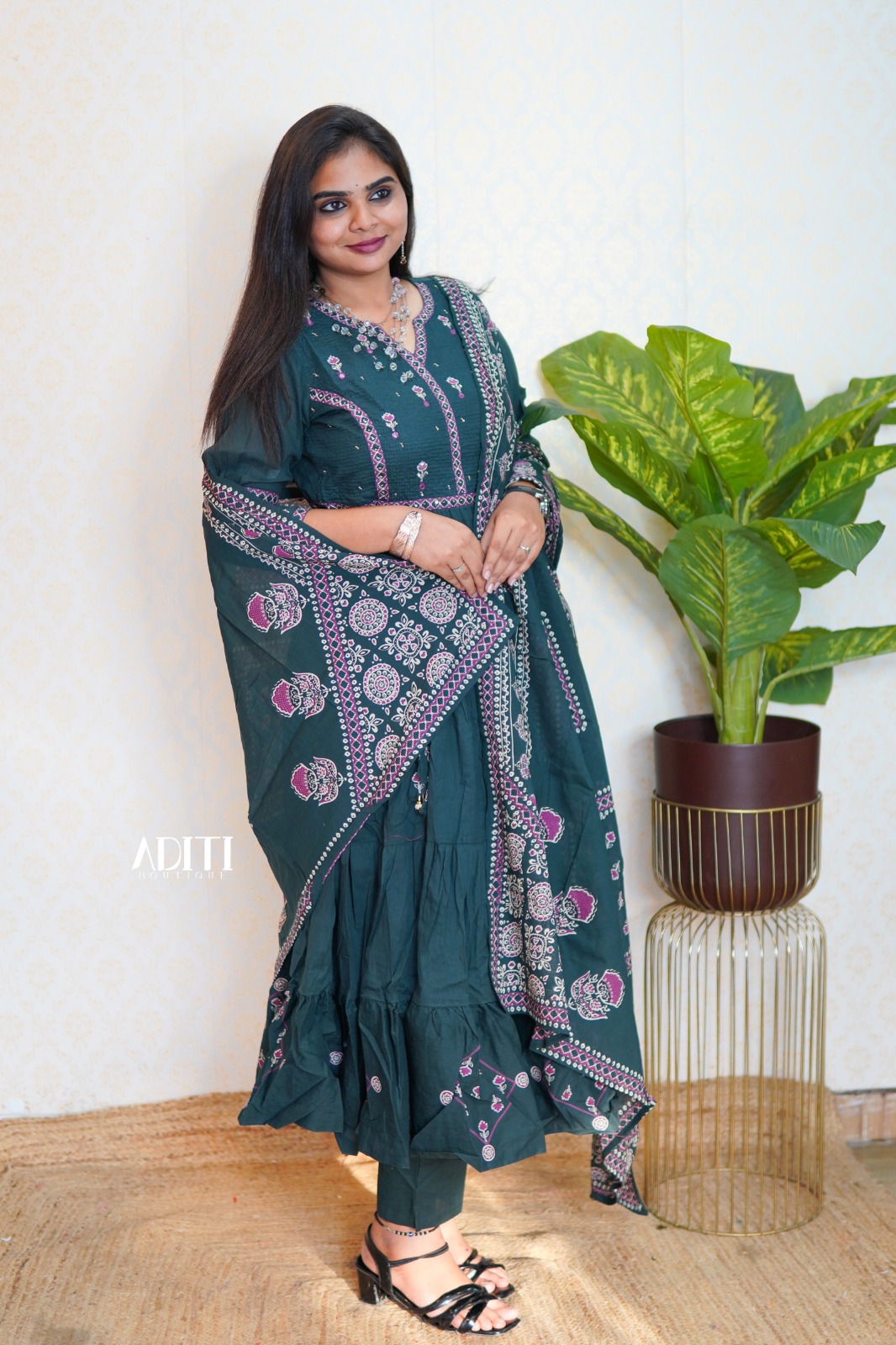 Designer Salwar Set SALWAR-013 - View 5
