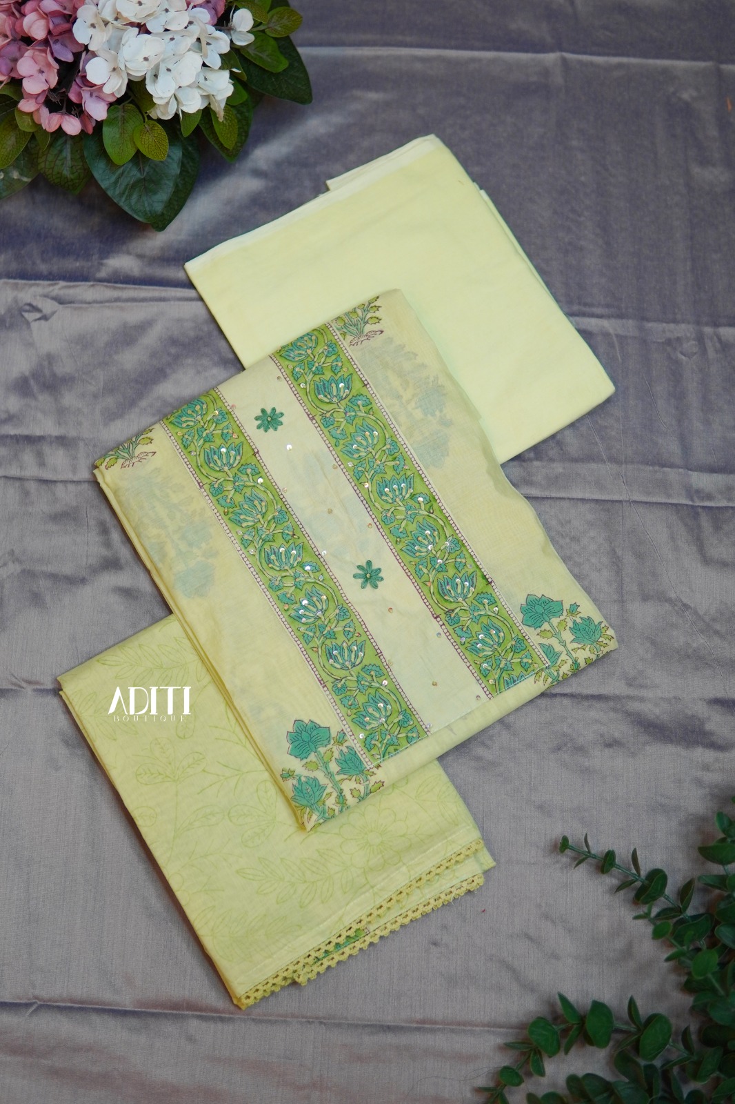 Artisan Unstitched Dress Material UNSTITCH-009 - View 3